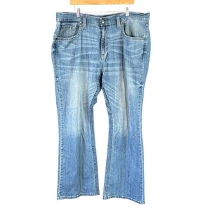 Cody James Men's Medium Wash Boot Cut Jeans Size 40 X 32